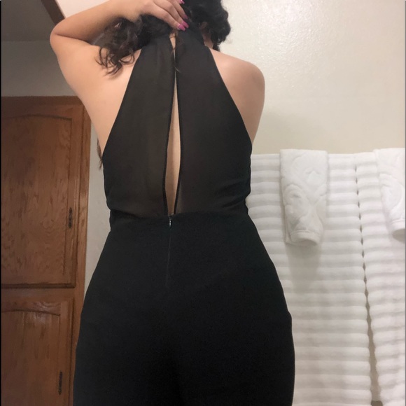 CUTE BLACK ROMPER - Picture 2 of 4